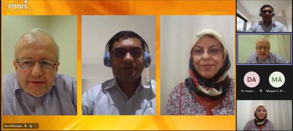 rabbani_naila's tweet photo. Final session 10 at #IMARS14 was devoted to methods, models and molecular techniques. 10 Speakers all were from @QU_Health @QatarUniversity and @QBRI12 @HBKU @QF . The session was excellent. #stemcells  #proteomics #glycation #metabolomics #genomics #COVID19 https://t.co/cCZVxucd9r
