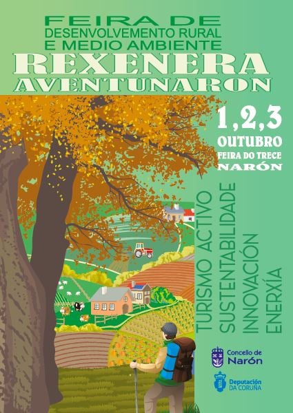 Worknatureok's tweet photo. Este fin de semana se celebra #Rexenera ( Feria de Desarrollo Rural y Medio Ambiente )  primera de esta índole.
https://t.co/chhqB0pWfM
@zwitproject  @CarbonoGestion  @Depucoruna  @ActivoAgetan @GrupoCoruna @EcoturismoBS https://t.co/Nc6a4Ve79T
