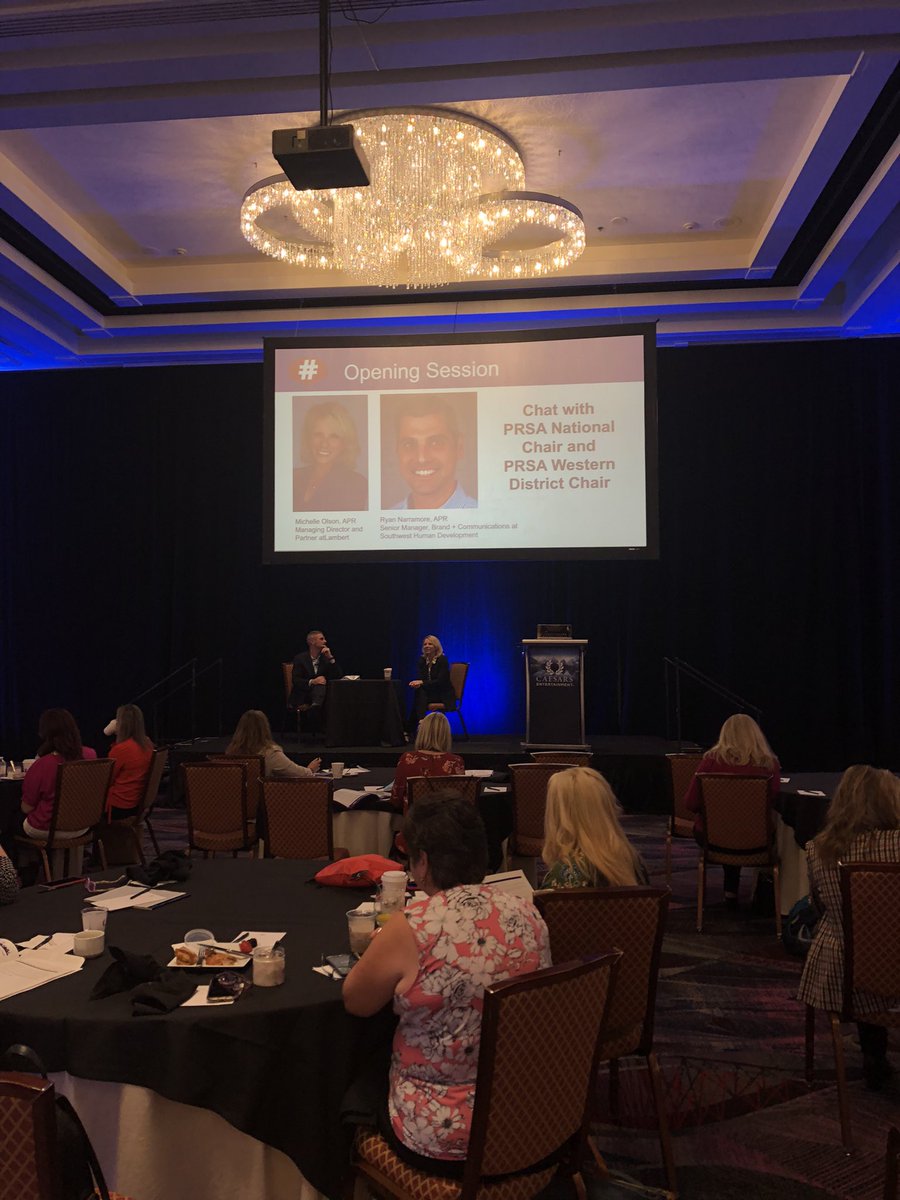 Thrilled to be back in person, surrounded by those who are ready to learn and grow at the <a href="/PRSAWestDist/">PRSAWesternDistrict</a> #PRSA Conference! Thank you to the leaders who have safely and diligently put this great event together. #professionaldevelopment #learning #growth