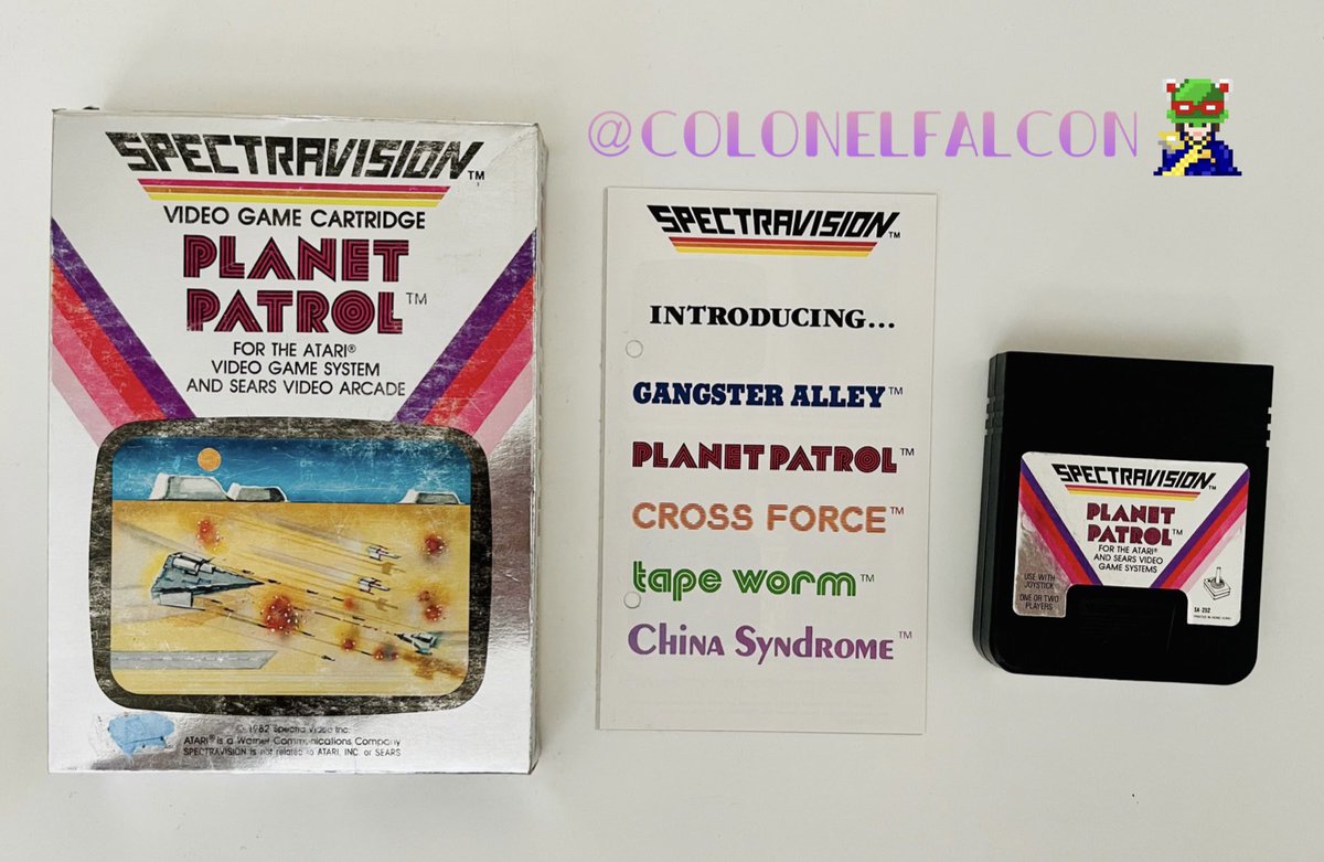ColonelFalcon's tweet photo. ✉️📬𝗠𝗮𝗶𝗹𝗺𝗮𝗻 𝗗𝗲𝗹𝗶𝘃𝗲𝗿𝘆📬✉️

This just in. Another #Spectravision game for the Atari collection. I love these boxes and the game isn’t bad for it’s time. In my humble opinion. 🤣 #GamersUnite #gaming https://t.co/lwGr5W2VPd