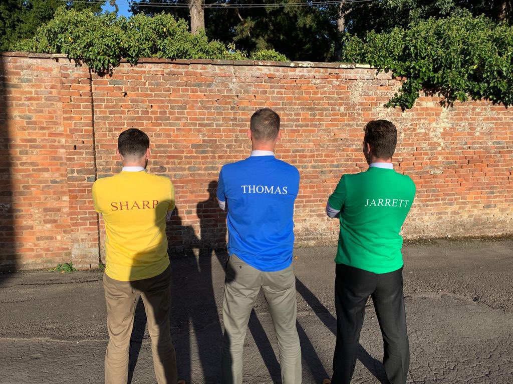 Sharp_Bredon's tweet photo. House t shirts ready for the House steeplechase @BredonSchool on Wednesday. #crosscountry #sharponians #runsharprun #uptheyellow https://t.co/dLVickbAGz