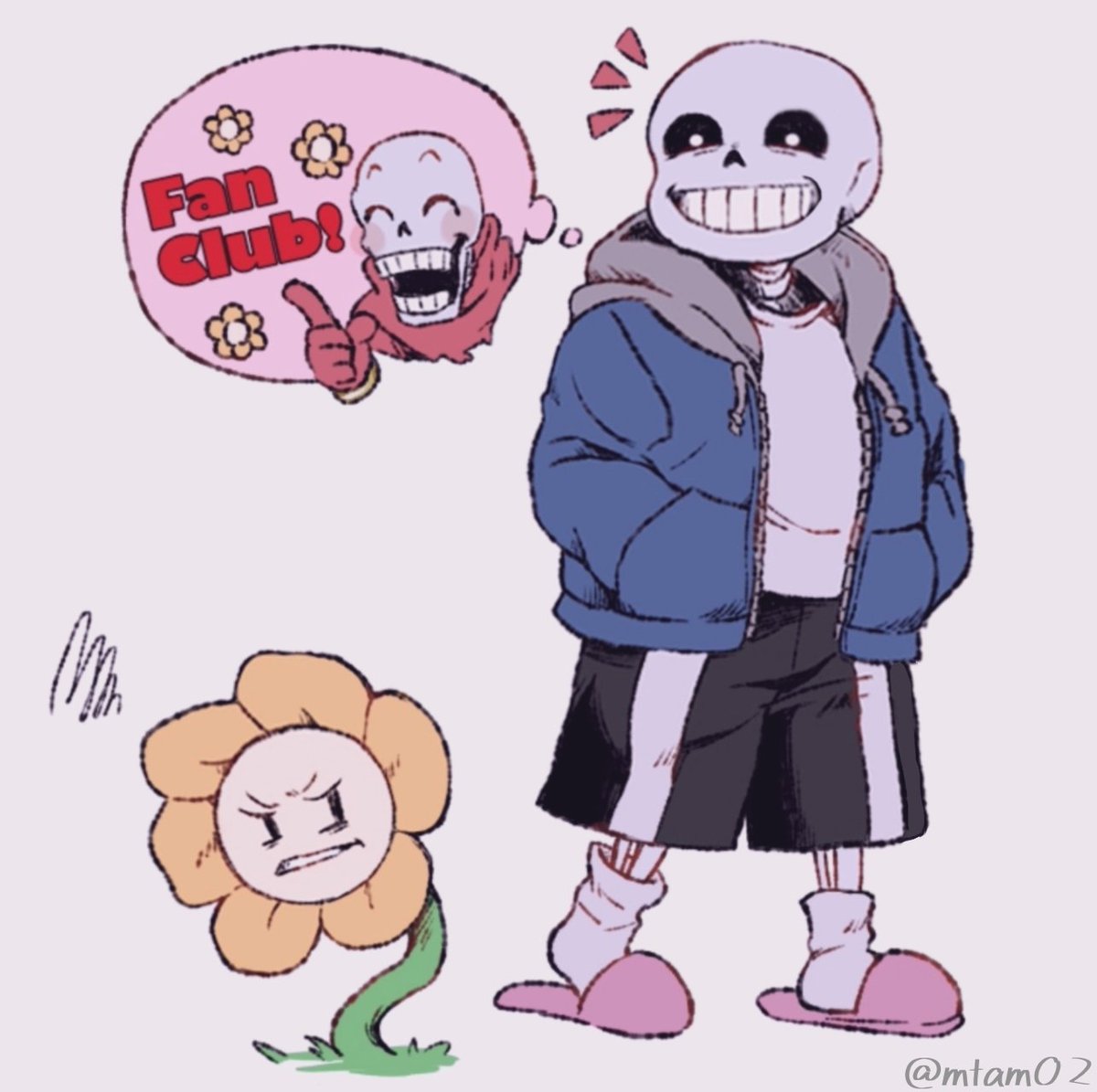 サンズとフラウィのやり取りいっぱい見たい #Undertale 