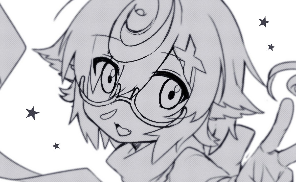 表紙を急いで描いてるわよ～ 
