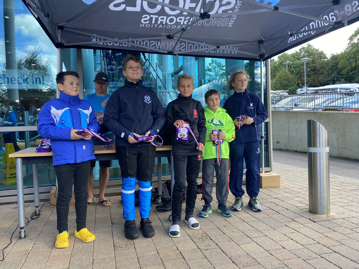 Great success for <a href="/NewHall/">Robin Taylor</a> today. 1x🥇 3x🥈&amp; 2x🥉!! Well done to everyone who participated. Great results all round!! Thank you to Joe from <a href="/AmbitionRacing/">AmbitionRacing</a> for coaching and <a href="/Schoolsnowsport/">NSSA UK</a> for organising! <a href="/NewHallSport/">New Hall Sport</a>