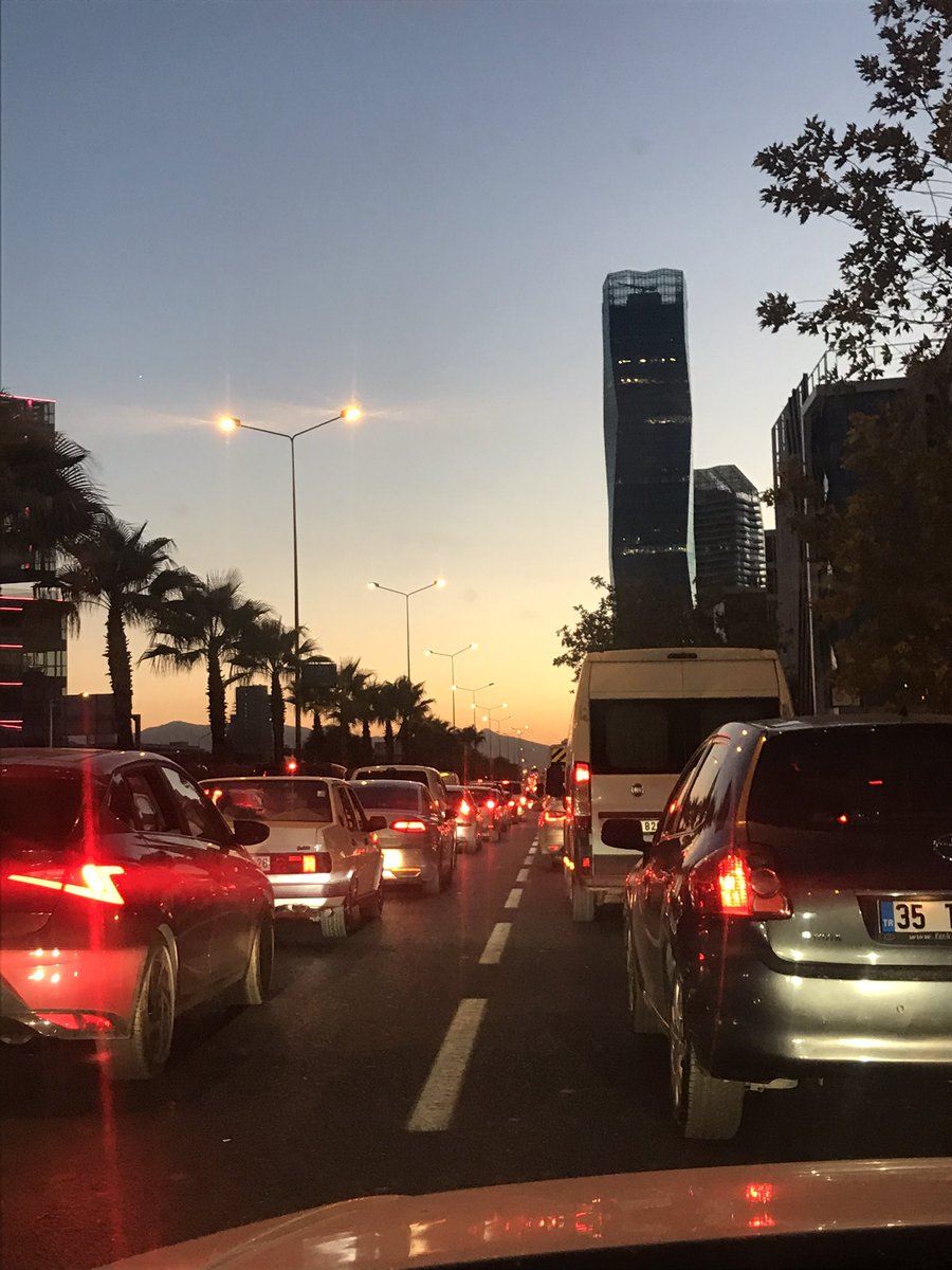 İzmirde trafik