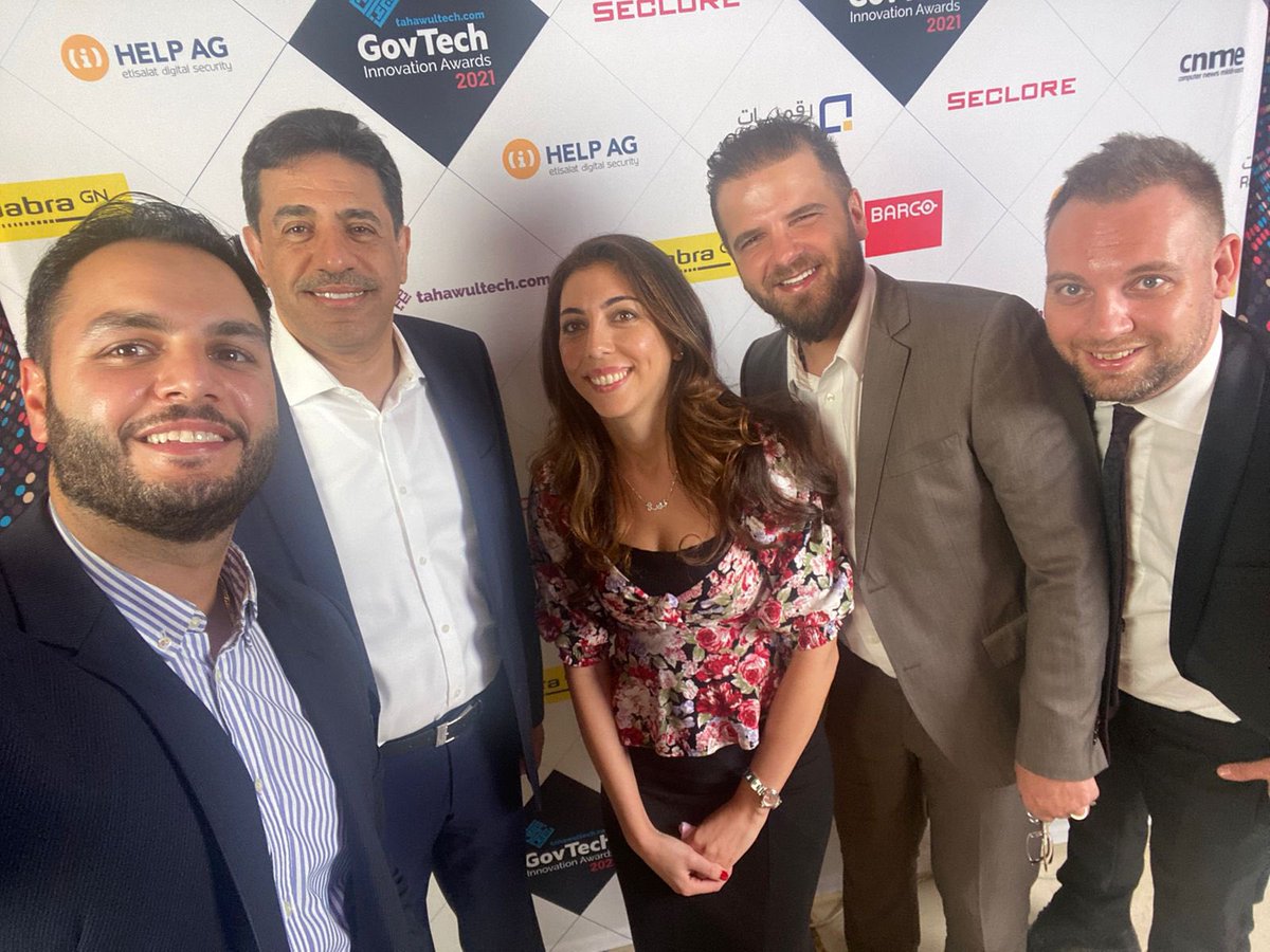 The @Avaya_MEA team tearing up the <a href="/tahawultech/">tahawultech.com</a> #GovTechAwards.
