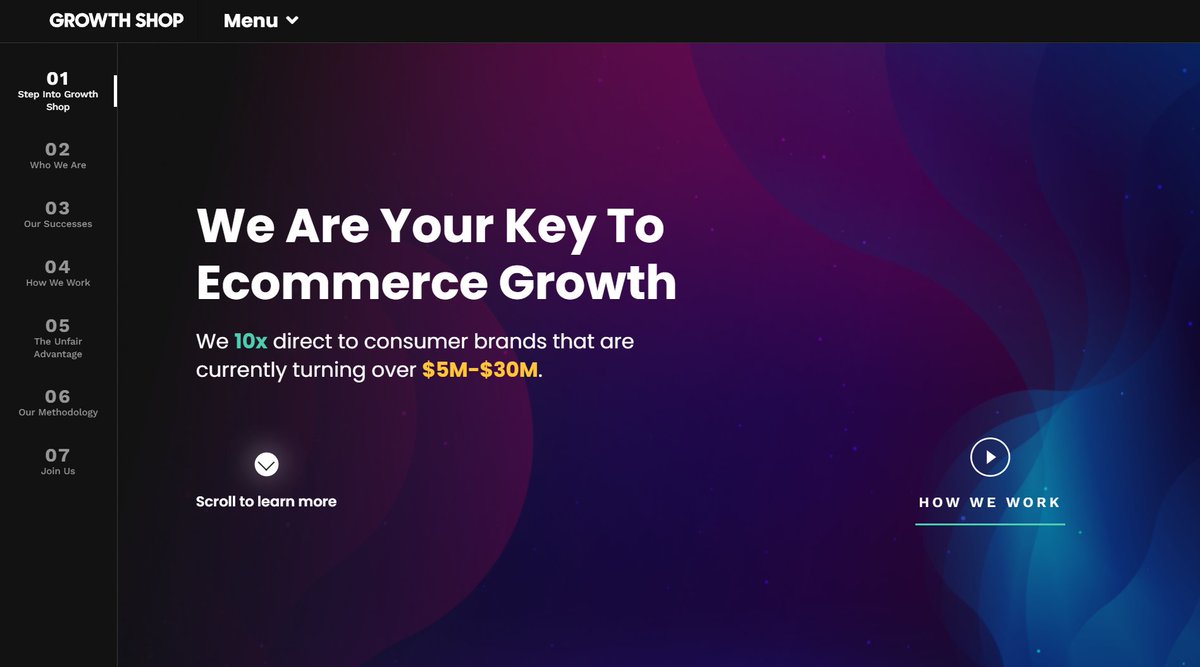 Growth.shop creates and supports D2C brands to help them grow rapidly in the international market. Thank you for choosing .shop! #dotSHOPwebsite