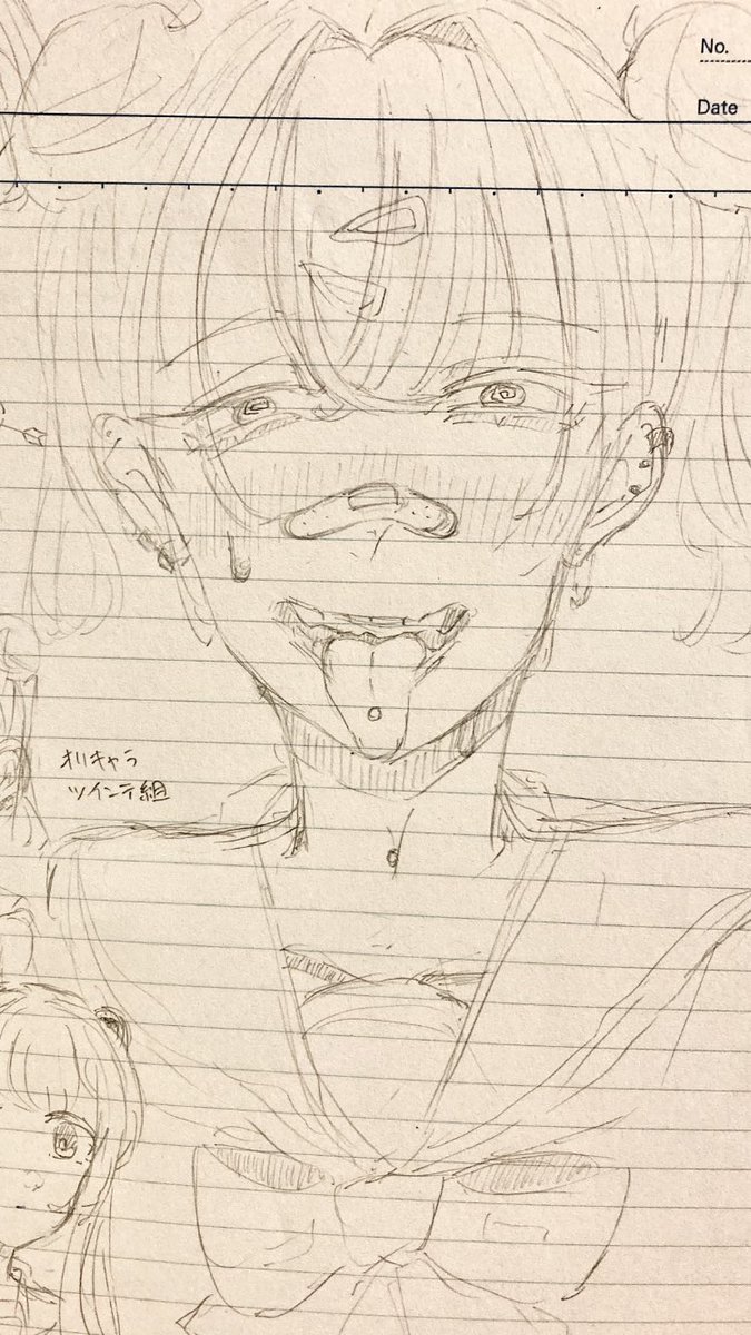 itoukento_1018's tweet photo. 溜め込んだ落書き連投
( っ'-')╮ =͟͟͞͞ ()ﾌﾞｫﾝ

#落書き #お絵描きさんと繋がりたい https://t.co/6XGerPD4Eb