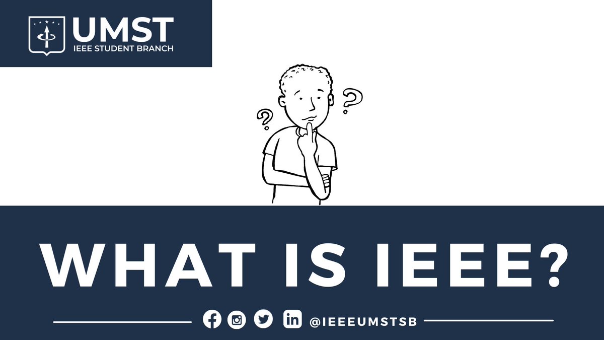 Ieeeumstsb's tweet photo. Haven't you really wondered about IEEE?

Today we'd like to elucidate what it really is.
IEEE stands for the Institute of Electrical and Electronics Engineers which also contains several societies within.

#ieeeregion8 
#ieeeafrica 
#ieeeumst https://t.co/6MQQYbxowR