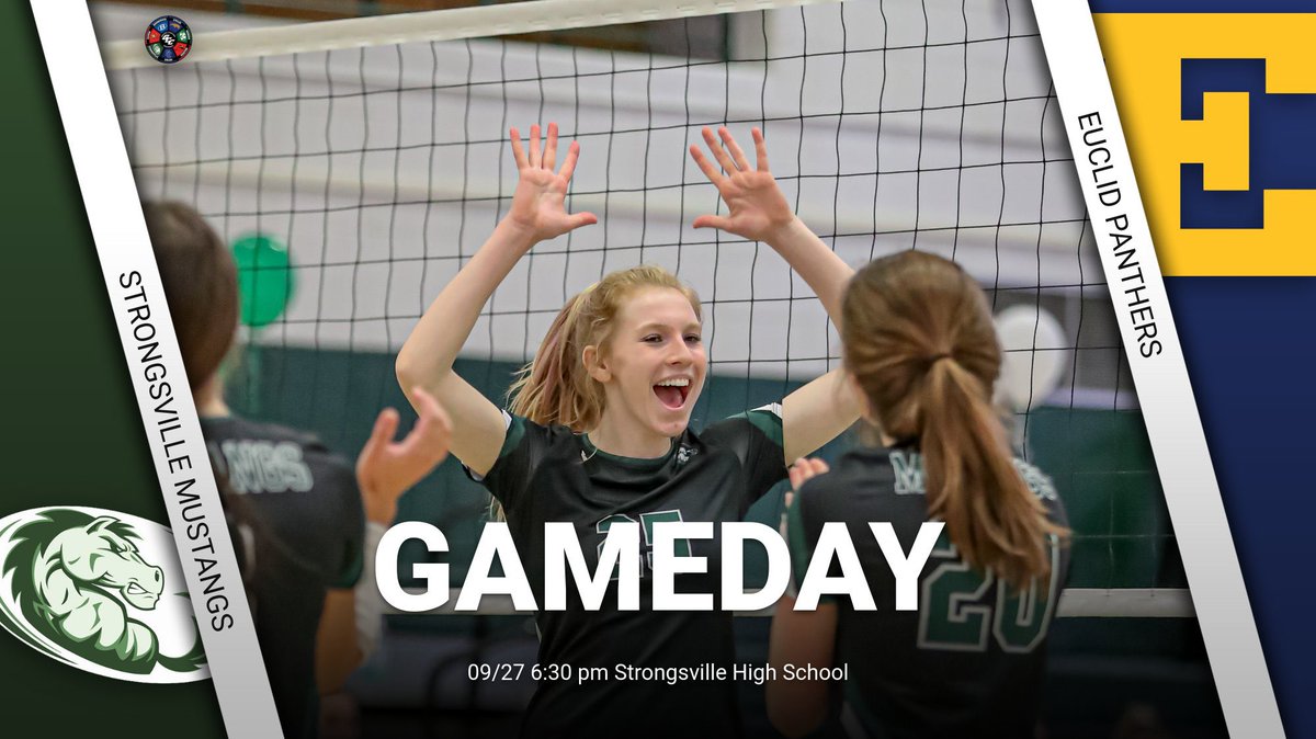 Strongsville Girls Varsity playing Euclid at home @ 6:30 be there 🏐 <a href="/SHS_Stampede/">SHS Stampede™</a> <a href="/scsmustangs/">Mustang Athletics</a> <a href="/shsvolleyball17/">Strongsville Volleyball</a>