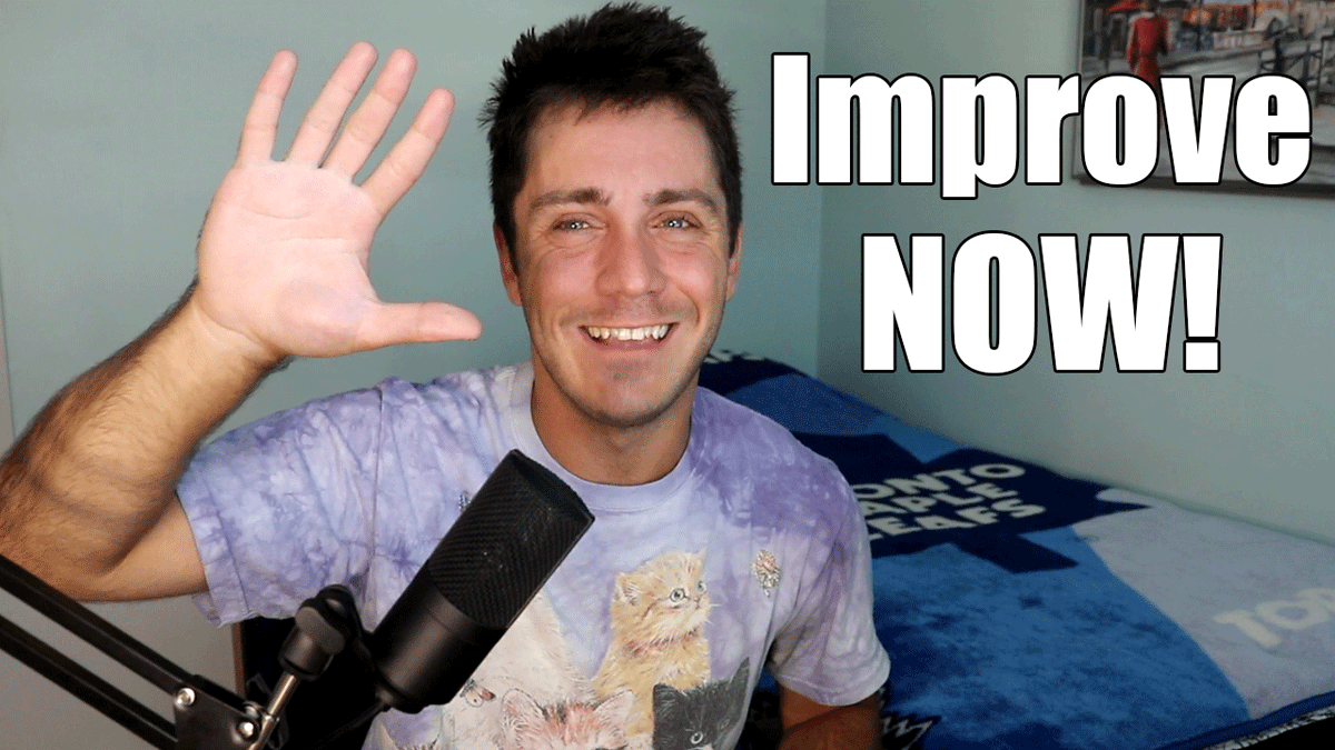 5 steps to improve right away! Leave some comments its much appreciated 

Link: youtube.com/watch?v=0kCz1U…