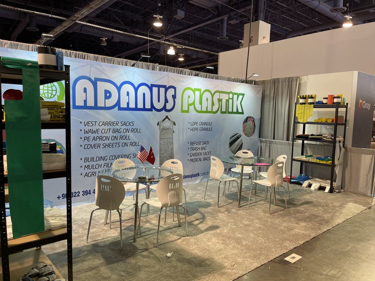 Ayyıldızı <a href="/AdanusPlastik/">AdanusPlastik</a> PackExpo/Lasvegas’ta dalgalandırıyor.
Üretim,istihdam,ihracaat
#sıfıratık
#Temizçevre
#GüçlüTürkiye
<a href="/zekikivanc/">Zeki KIVANÇ</a> <a href="/murat_kurum/">Murat KURUM</a> <a href="/tcbestepe/">T.C. Cumhurbaşkanlığı</a> <a href="/Mbirpinar/">Prof. Dr. Mehmet Emin Birpınar</a> <a href="/avkuat/">Muhammet Veysel GÖK</a> <a href="/aysegulfatima/">Ayşegül Fatıma GÖK COŞKUN</a> <a href="/MahmutAsmali/">Mahmut Asmalı</a> <a href="/AKaanTR/">Abdurrahman Kaan</a> <a href="/MUSIAD/">MÜSİAD</a>