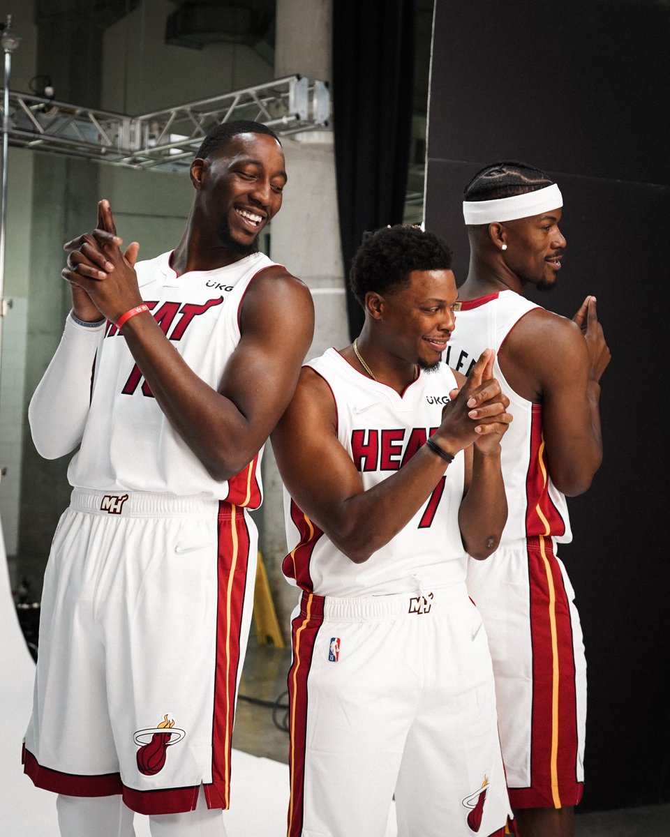 MiamiHEAT's tweet photo. this is gonna be fun

@Bam1of1 x @Klow7 x @JimmyButler https://t.co/Zjdc1f9SmV