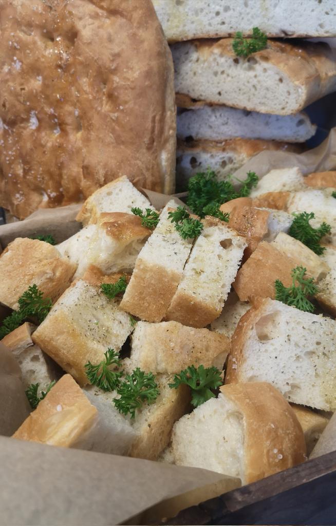 ChefLee87's tweet photo. I've never made so much focaccia, pupils won't stop eating it. https://t.co/P3y0H980vX