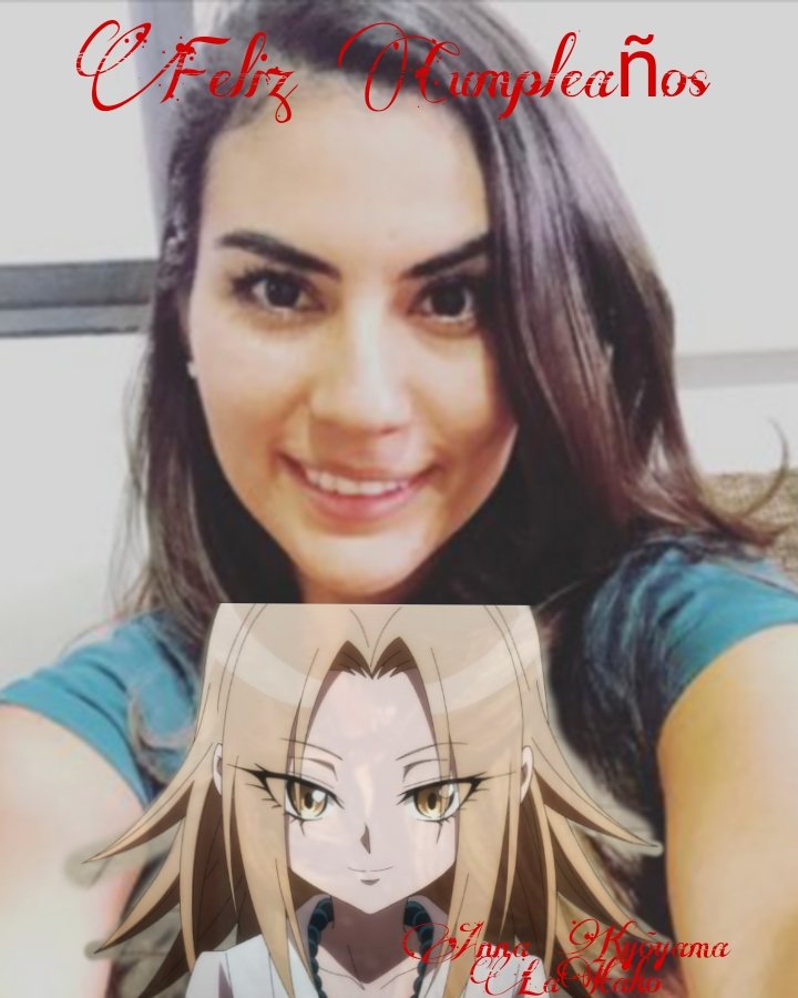 AnnaLaItako's tweet photo. ¡Hoy es el cumpleaños de Ana Lucía Ramos!
Feliz cumpleaños a la voz de nuestra Anna Kyõyama.
#shamanking2021 #SHAMANKING #annaluciaramos #AnnaKyoyama #annakyoyamalaitako #Annaasakura https://t.co/auIANa3T1V