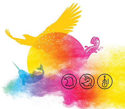National Day for Truth and Reconciliation &amp; Orange Shirt Day - September 30
The eagle to represent the First Nations peoples
The narwhal to represent the Inuit peoples
The violin to represent the Métis people 
#ndtr #OrangeShirtDay #EveryChildMatters