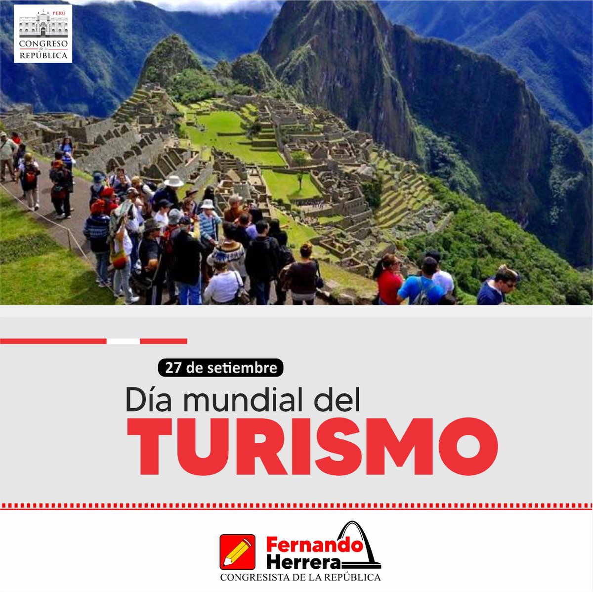 La principal finalidad del Día Mundial del Turismo es fomentar el conocimiento entre la comunidad internacional de la importancia del turismo y sus valores sociales, culturales, políticos y económicos.