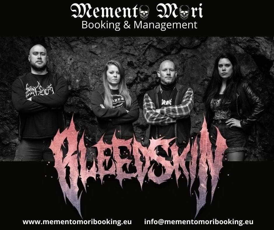 BleedSkin's tweet photo. 🔥 ANNOUNCEMENT 🔥

We are proud to announce you a new collaboration with Memento Mori - Booking &amp; Management! 🤘😃

2022 is going to be crazy and full of shows! 😍 https://t.co/SVJmYMoFXt