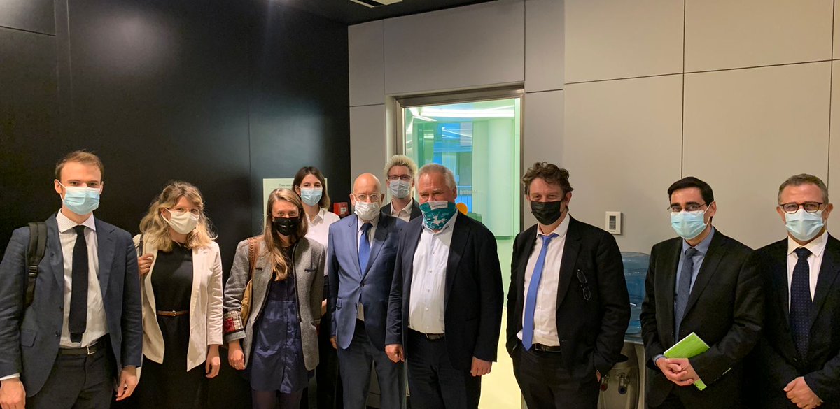 It’s an honor to meet <a href="/PierreLevyDiplo/">Pierre Lévy</a> <a href="/HenriVerdier/">Henri Verdier</a> and delegation of <a href="/AmbNum/">Ambassadeur Numérique 🇫🇷🇪🇺</a> at our HQ in #Moscow