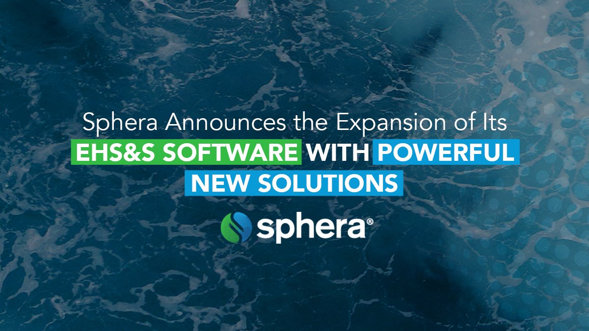 SpheraSolutions's tweet photo. Sphera is excited to announce EHS&amp;S Software expansion with powerful new integrated ESG Solutions. Expanding the EHS&amp;S product suite helps organizations proactively #mitigate and manage #safety, #sustainability and #productivity risks; https://t.co/tuMhot27H5 https://t.co/QyAlTAGa6n