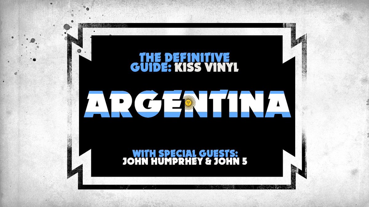 On this episode of KISS My Wax Remastered, Jason, <a href="/jlalich/">JOE ϟ LALICH</a>, <a href="/johnhumphrey/">John Humphrey</a>, <a href="/john5guitarist/">John 5 🎸</a>, <a href="/JohnStamos/">John Stamos</a>, <a href="/JeffBezos/">Jeff Bezos</a>...wait - some of these guys, whose names all being with J, get together &amp; discuss the KISS vinyl catalog from Argentina. Watch to see who!

youtu.be/8rphbm7UYFQ