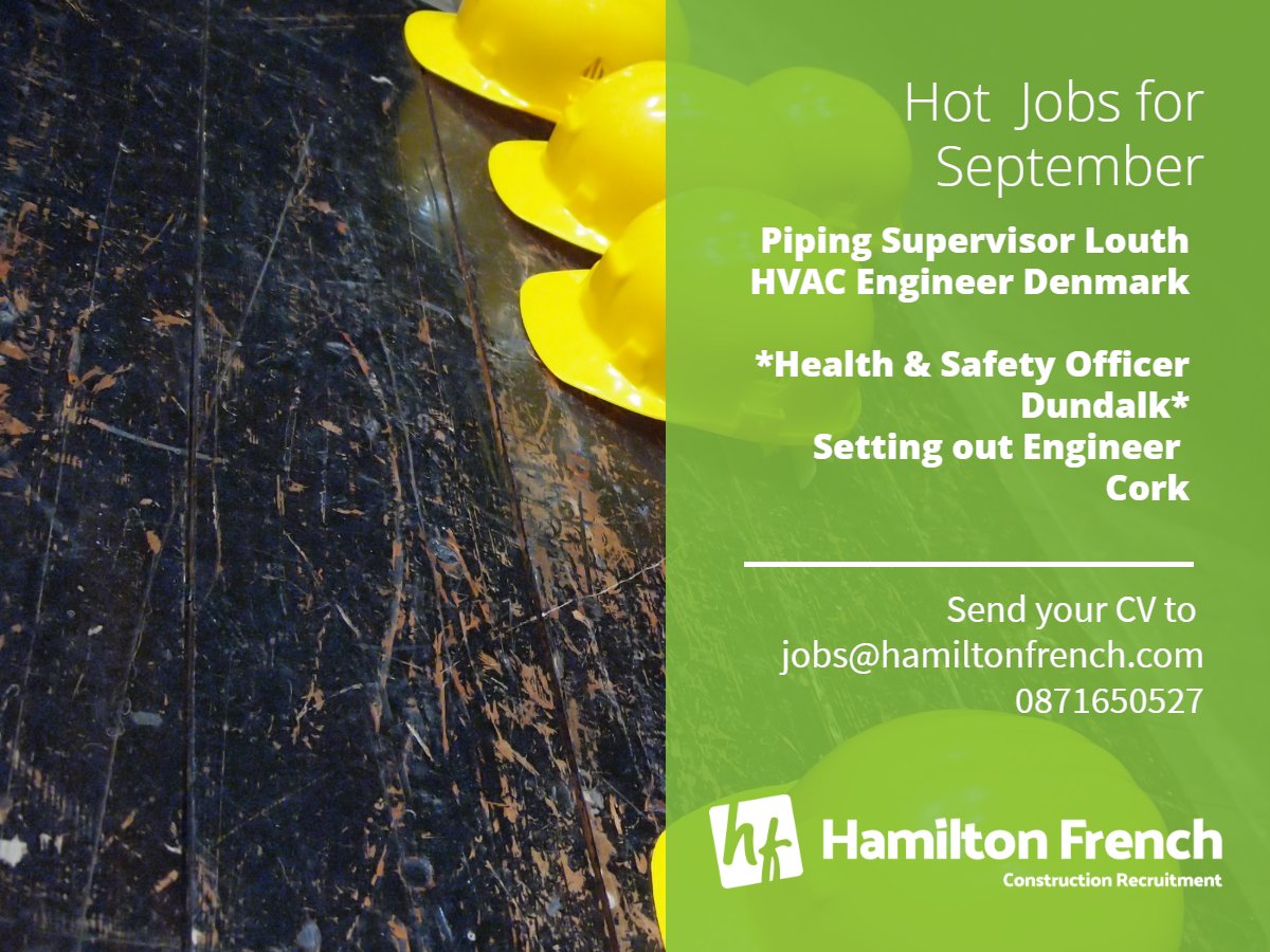 HamiltonFrench_'s tweet image. Delighted and Excited with this opportunity

#pipingsupervisor #healthandsafety #settingoutengineer #hvacengineer #mechanical #CivilEngineering