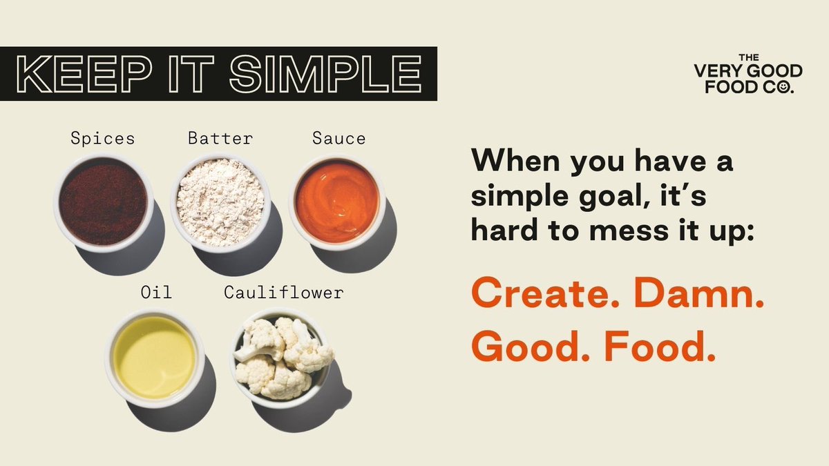 TheVeryGoodFood's tweet photo. Life is complicated enough, that's why we keep it real and make our Very Good plant-based meat made from simple ingredients that taste great and are easy to pronounce.

#verygoodfood #plantbased #plantstrong #foods4thought #veganbutcher @VeryGoodButcher https://t.co/dkPpTYaOvJ