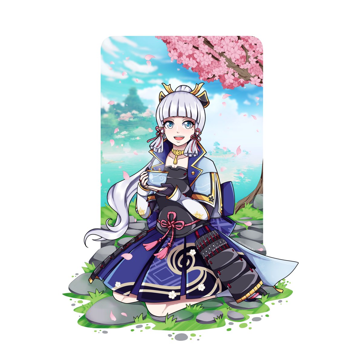 Kamisato Ayaka 
#GenshinImpact  #原神 https://t.co/VprdyL99bd