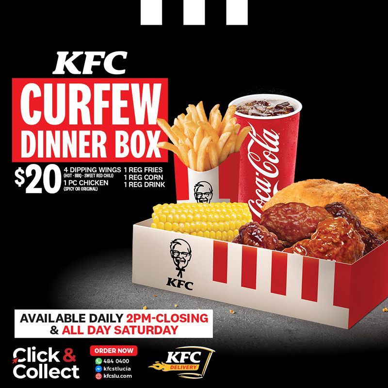 kfc dinner box