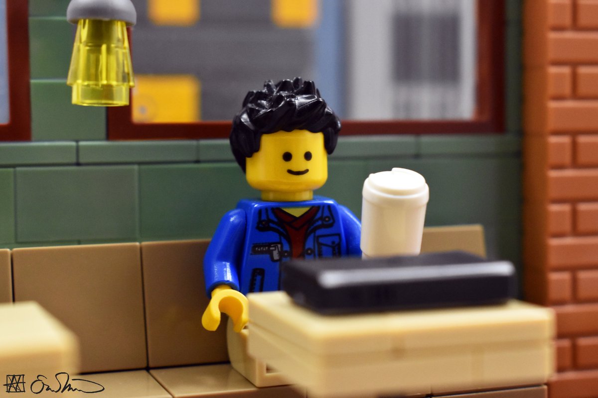 Convincing himself that he would work more effectively at a coffee shop, the grad student is not surprised to be wrong.