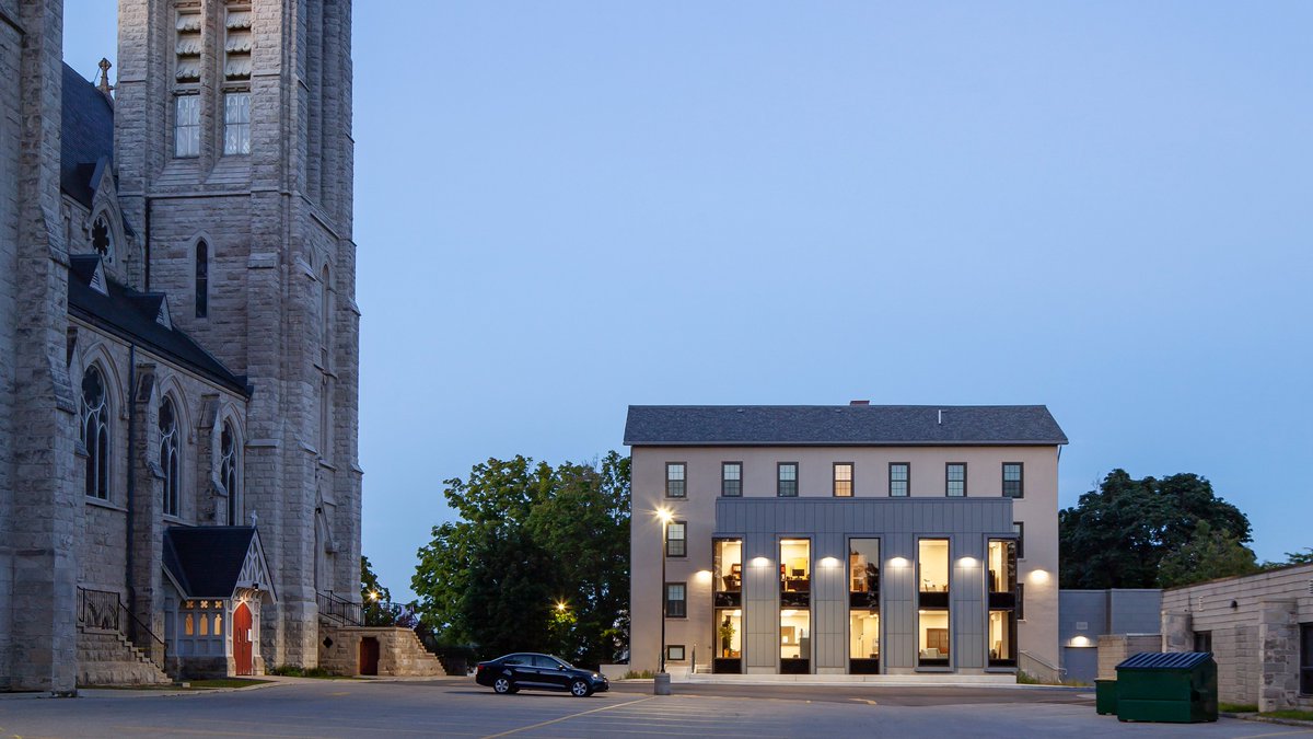 LarkinArch's tweet image. LAL is proud to share that the Basilica Church of Our Lady Rectory has been honoured with an Award of Merit from the Canadian Association of Heritage Professionals.  Congratulations to the CAHP team and all those who assisted in this exciting project. larkinarchitect.com/projects/basil…