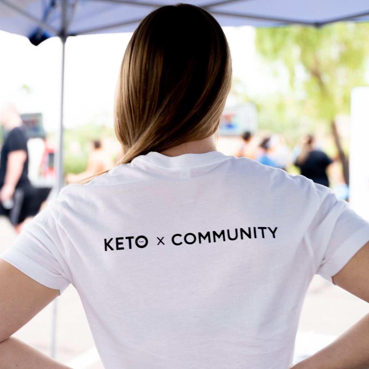 KetoPintUS's tweet photo. Our team had the pleasure of being a part of the 9th annual Run Fore Cancer this past weekend. The morning was full of running, smiles, and lots of Keto Pint no sugar-added mini peanut butter cups! #generationalhealth #community https://t.co/W0esUF8Wi8