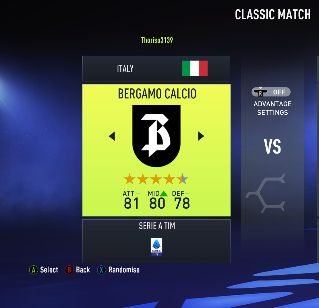 GamerzRsa's tweet photo. Atalanta FIFA 22                     FIFA 21 https://t.co/c9RnIpkWNM