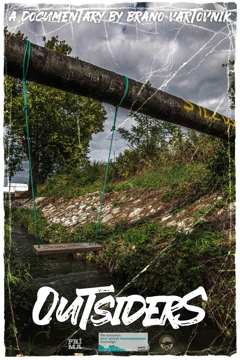Check out the poster for our upcoming documentary "Outsiders".
Funded through the European #EndStreetHomelessness Campaign. 
More on our FB and insta page: <a href="/ozstopa/">OZ STOPA</a>
#EveryoneDeservesAHome 
<a href="/WorldHabitat/">World Habitat</a>