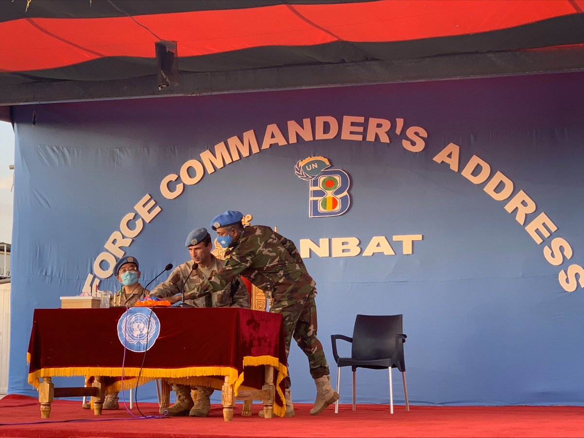Gyllensporre's tweet photo. High operational tempo, good attitude, and openness characterize the battalion from #Bangladesh in #Gao. It is with devotion and self-sacrifice that they contribute to the implementation of the Peace Accord #A4P https://t.co/oEfQ8nOPzE