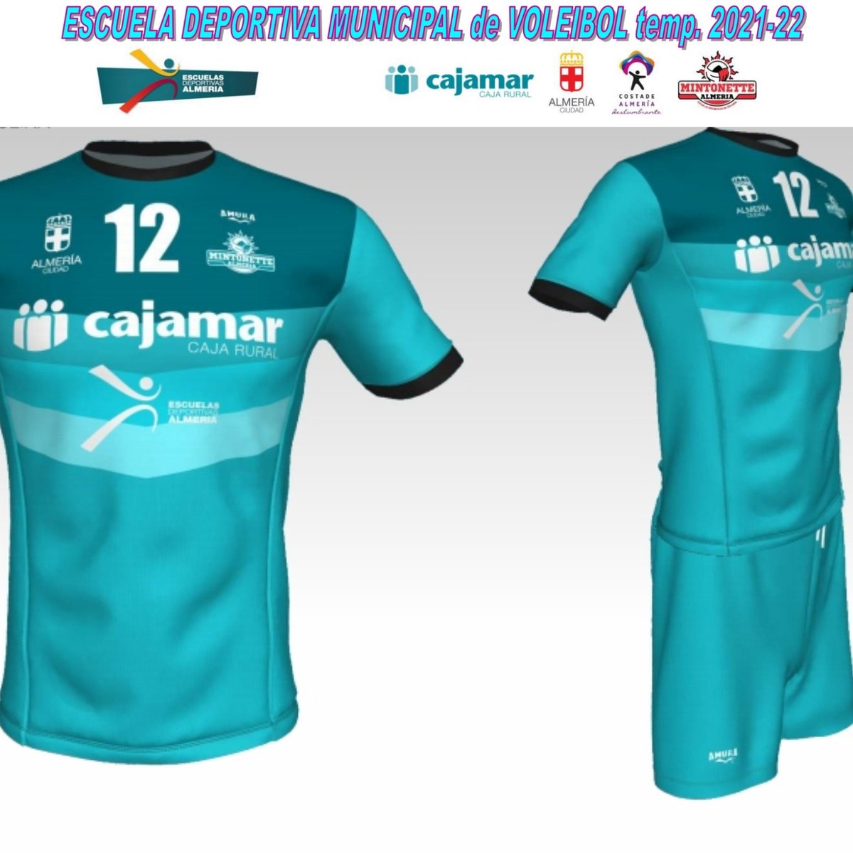 Nuevo diseño en las equipaciones de las Escuelas Municipales Cajamar Mintonette Almería.
<a href="/PMDAlmeria/">PMD Almería</a> 
<a href="/dipalme_almeria/">Diputación Almería</a> 
<a href="/Cajamar/">Grupo Cajamar</a>