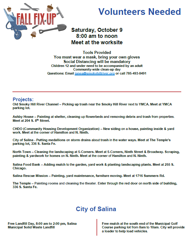 SouthHSCougars's tweet photo. Volunteer Opportunity! Fall Fix Up October 9th. https://t.co/NrhtWdCNeS