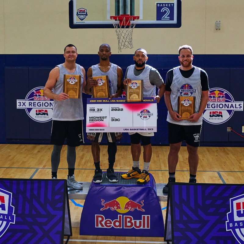 usab3x3's tweet photo. 🏆 Champs of the Midwest 🏆

@3ballusa Minnesota held down home turf to win the men's Red Bull USA Basketball 3X Midwest Regional in Minneapolis!

Back In Town took home the women's title 👏