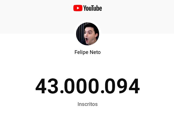 pfcarolday's tweet photo. oi @felipeneto
parabéns pelos 43 milhões de inscritos!
você merece demais, saiba que estaremos sempre com você, te amo!❤ https://t.co/9btMITLEzE