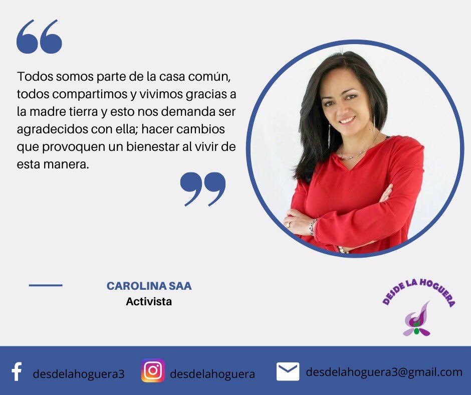 Una vida sostenible siendo responsable con el consumo y aportando a la conservación del medio ambiente es posible. @DesdeLaHoguera3 analizamos el tema con @CarolinaSaa5 #vidasostenible