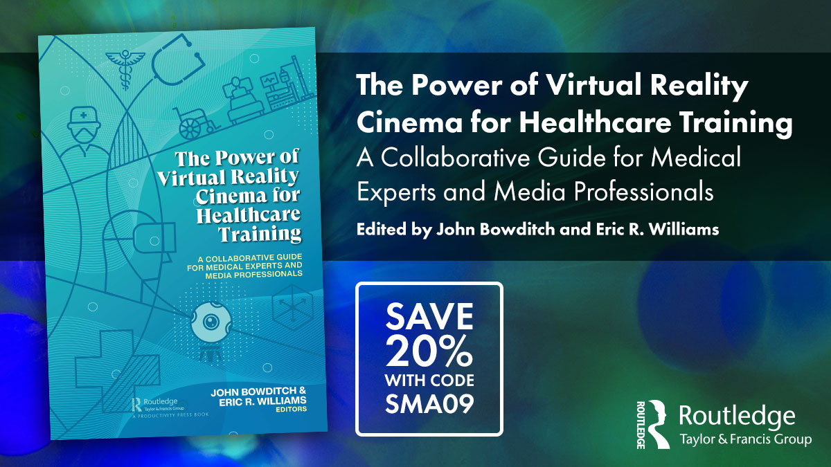 bowditch's tweet image. We have a new VR book coming out on October 12th. Here's the URL if you're interested: routledge.pub/VirtualReality… @gridlab @ECTatOHIO @ScrippsOU @ohiouResearch
