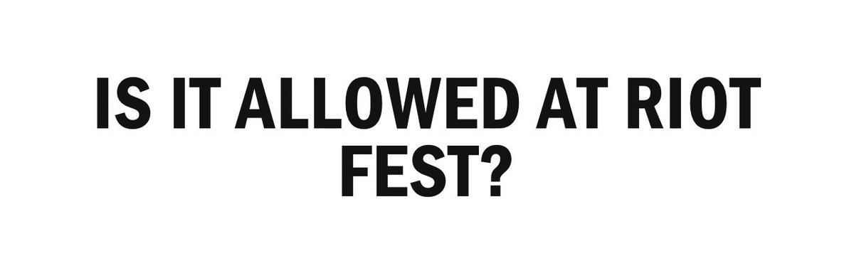 Riot Fest tweet media