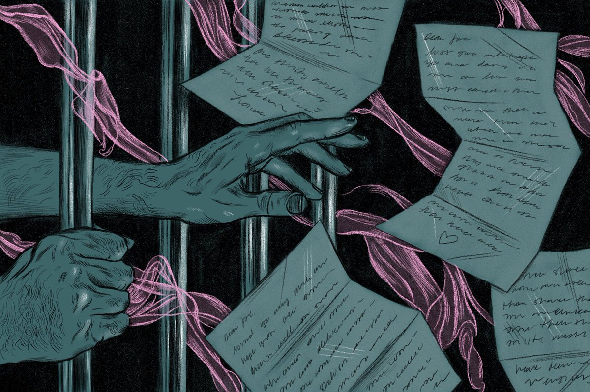 dilek_design_'s tweet photo. Two illustrations for @theintercept ‘s piece on “Federal prisons switching to scanning mail is a surveillance nightmare” I loved working on this project. Big thanks to AD @philipphubert for the direction and trust. https://t.co/q9G369AsSa