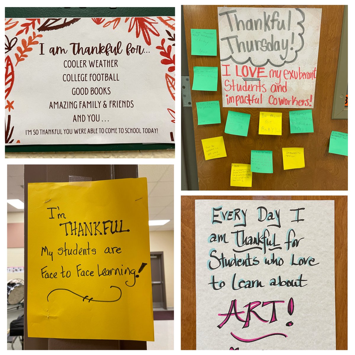 MrsMeverden's tweet photo. MMS celebrated Thankful Thursday last week and shared our many reasons to be thankful (including a surprise jeans day!) https://t.co/wOj43FXj60