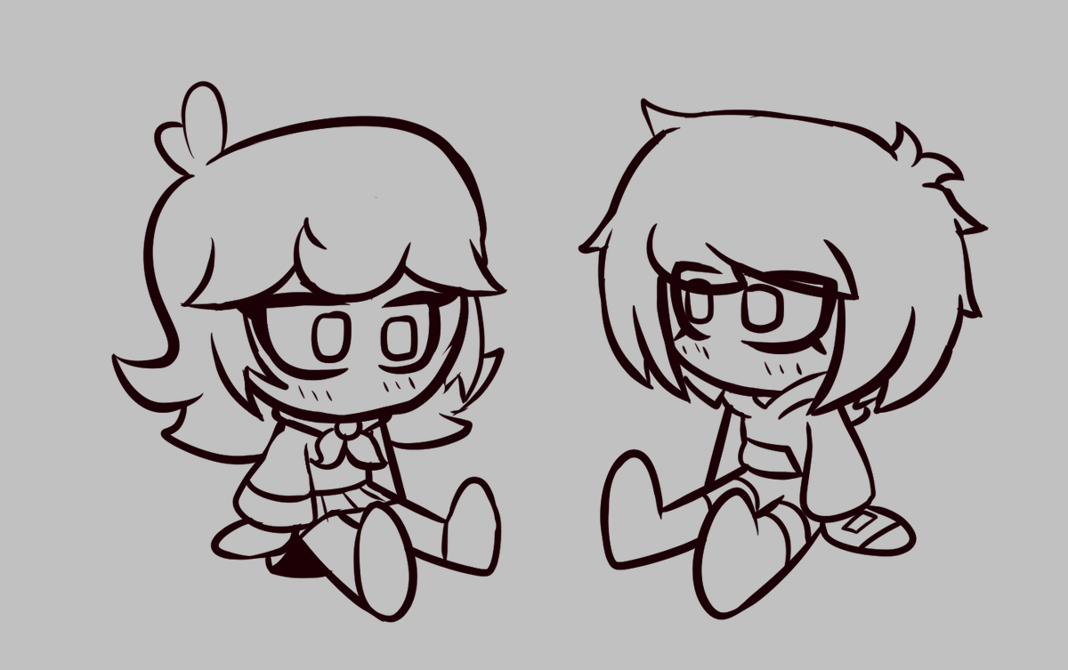 some random Lilly x Mico doodles I did a while ago and never posted :)
Lilly belongs to @ShroomMage