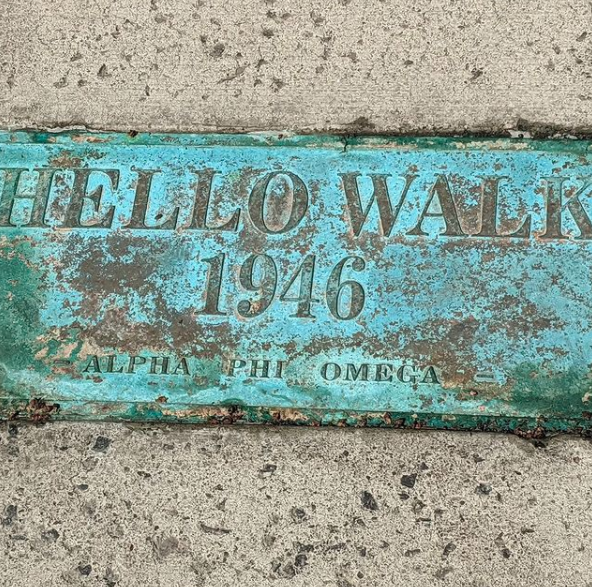 wsmagazine's tweet photo. When was the last time you strolled along #WSU's #HelloWalk? #GoCougs https://t.co/OVS7pu6N44
