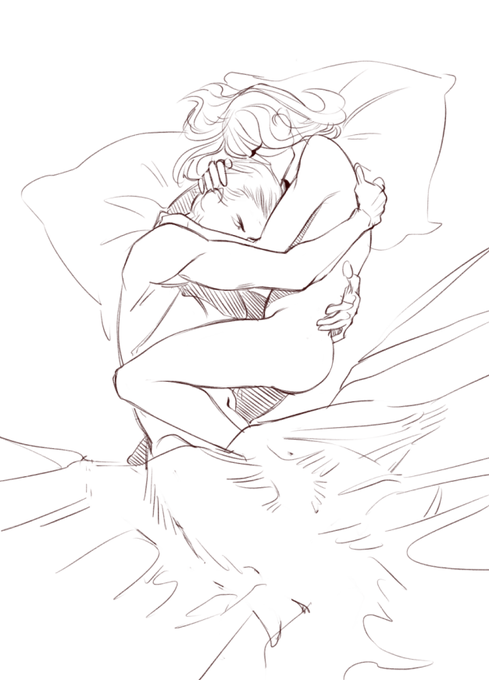 I didn't know I have this sketch of Vergil resting with Fortuna lady :000
It's not detailed, not finished at all, but I like it..
#DevilMayCry #Vergil 