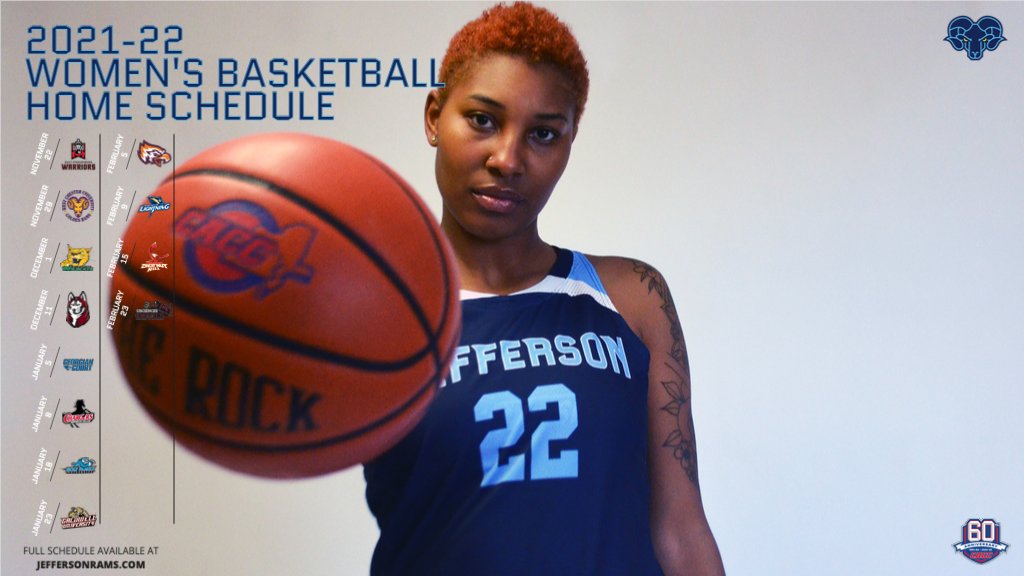 JeffersonRams's tweet photo. They're back @Jefferson_WBB 

Full schedule:
https://t.co/10edJoMYbh https://t.co/9aNJwXLbuQ