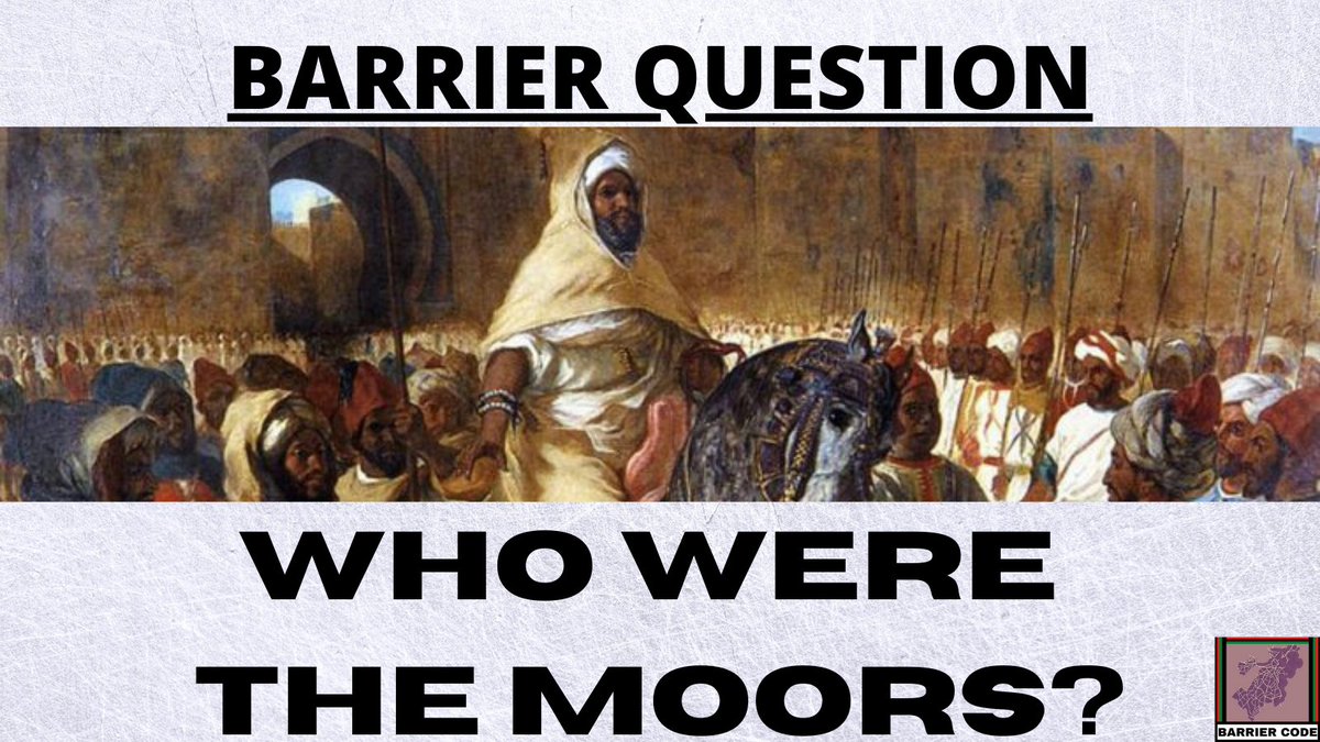 barrier_code's tweet photo. The Moors initially were the indigenous Maghrebine Berbers. The name was later also applied to Arabs and Arabized Iberians.

Learn More: https://t.co/cR7YeJ20YC

#BarrierQuestion #BarrierCode #TheMoors #Amazigh #Africa https://t.co/5q3aOZogqp
