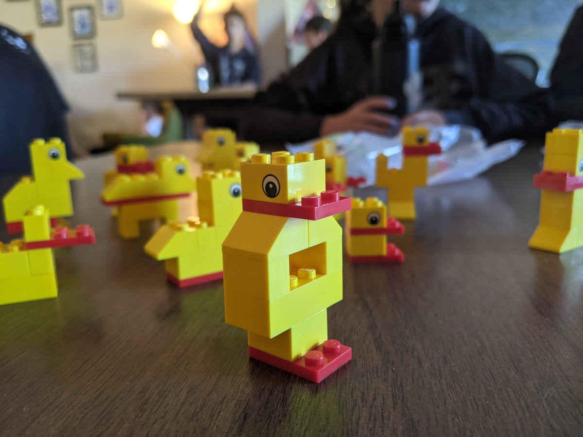 lizzavachon's tweet photo. Another year, another duck discussion - we start the year talking about the power of curiosity and the importance of diversity.  #gmsmath2021 #T550 https://t.co/0G9IbQD5R9
